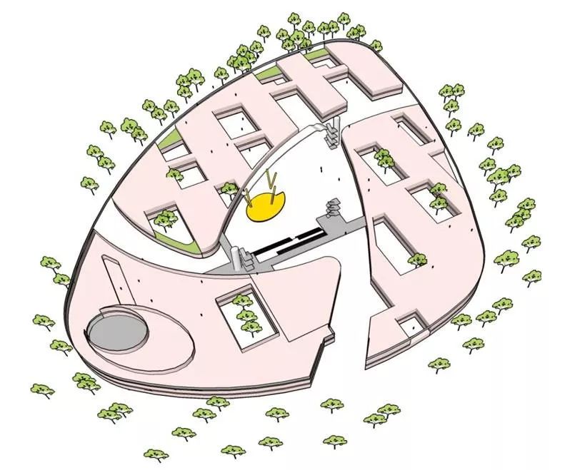 莆田一中“海、山、水”主题校园设计,呈现自然与人文融合之美-117