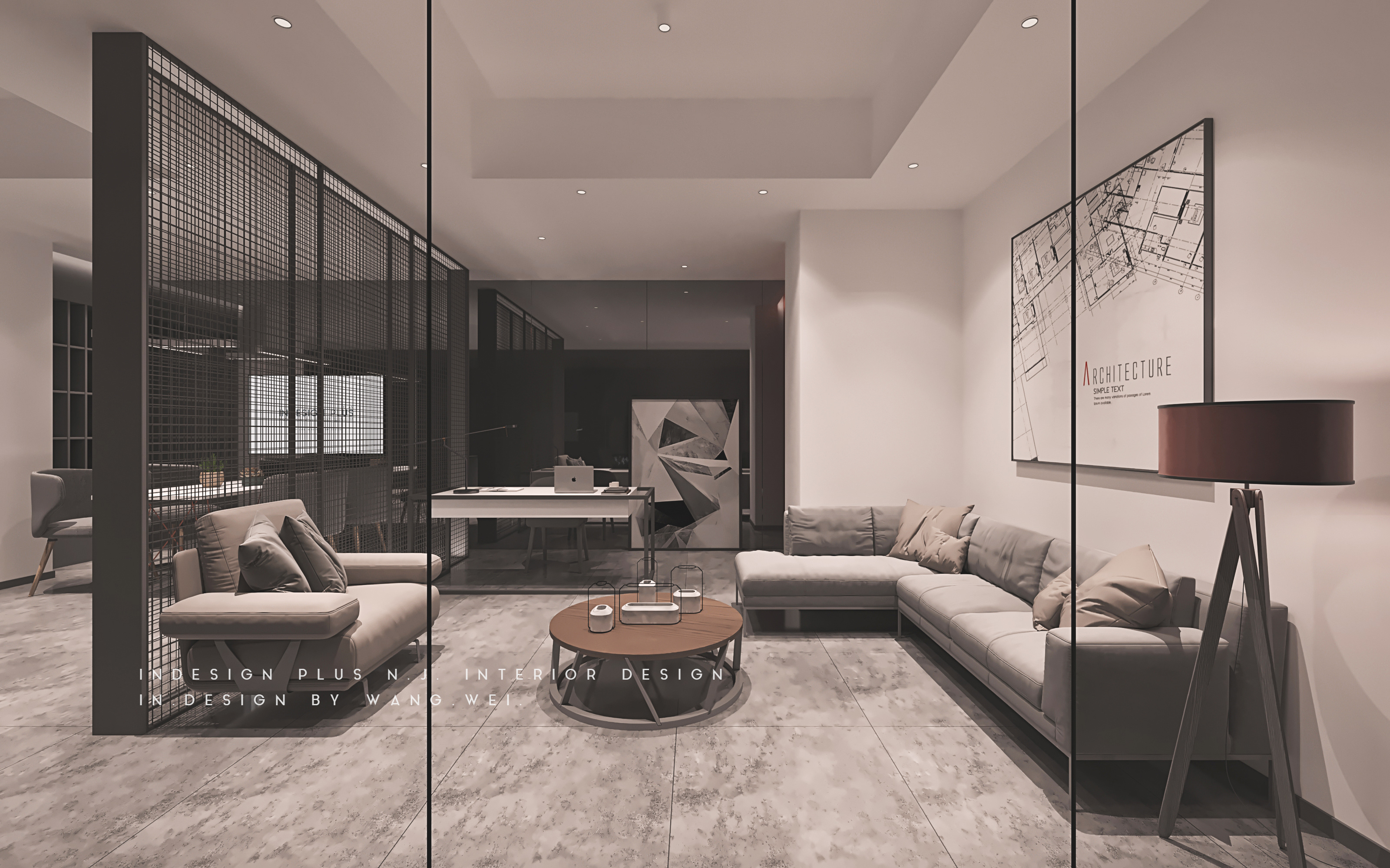 INDESIGN 打造现代接待中心空间-8