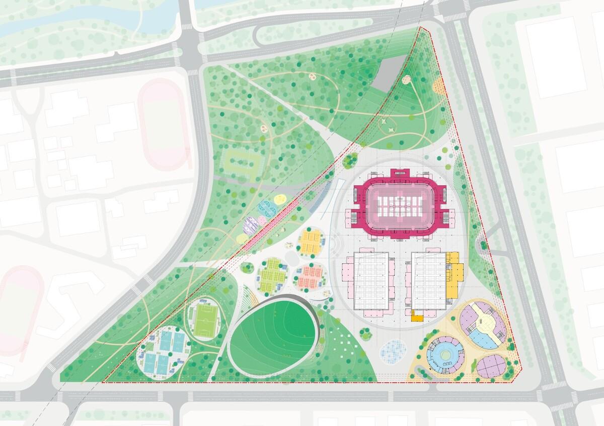 深圳坪山体育公园丨中国深圳丨MVRDV与华艺设计-19