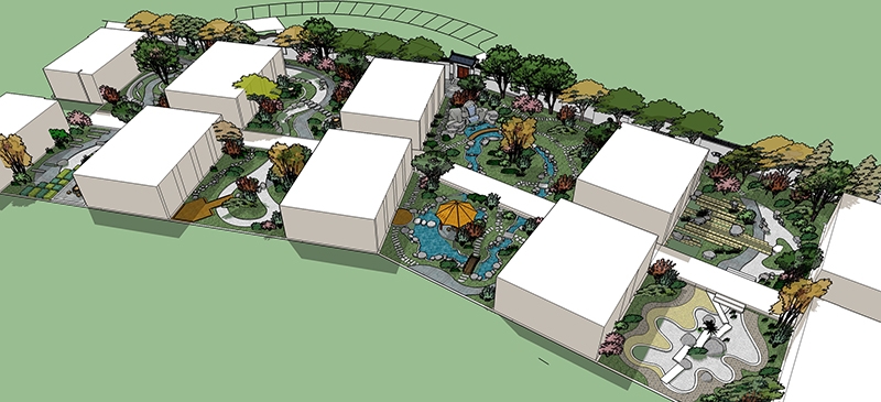 会所——江北生态会所（景观部分）-11