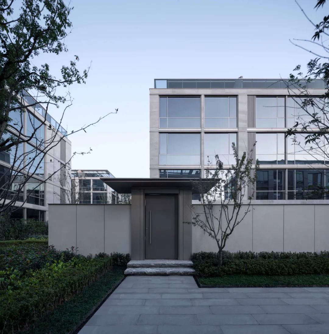 现代叠院建筑丨是然建筑摄影-68