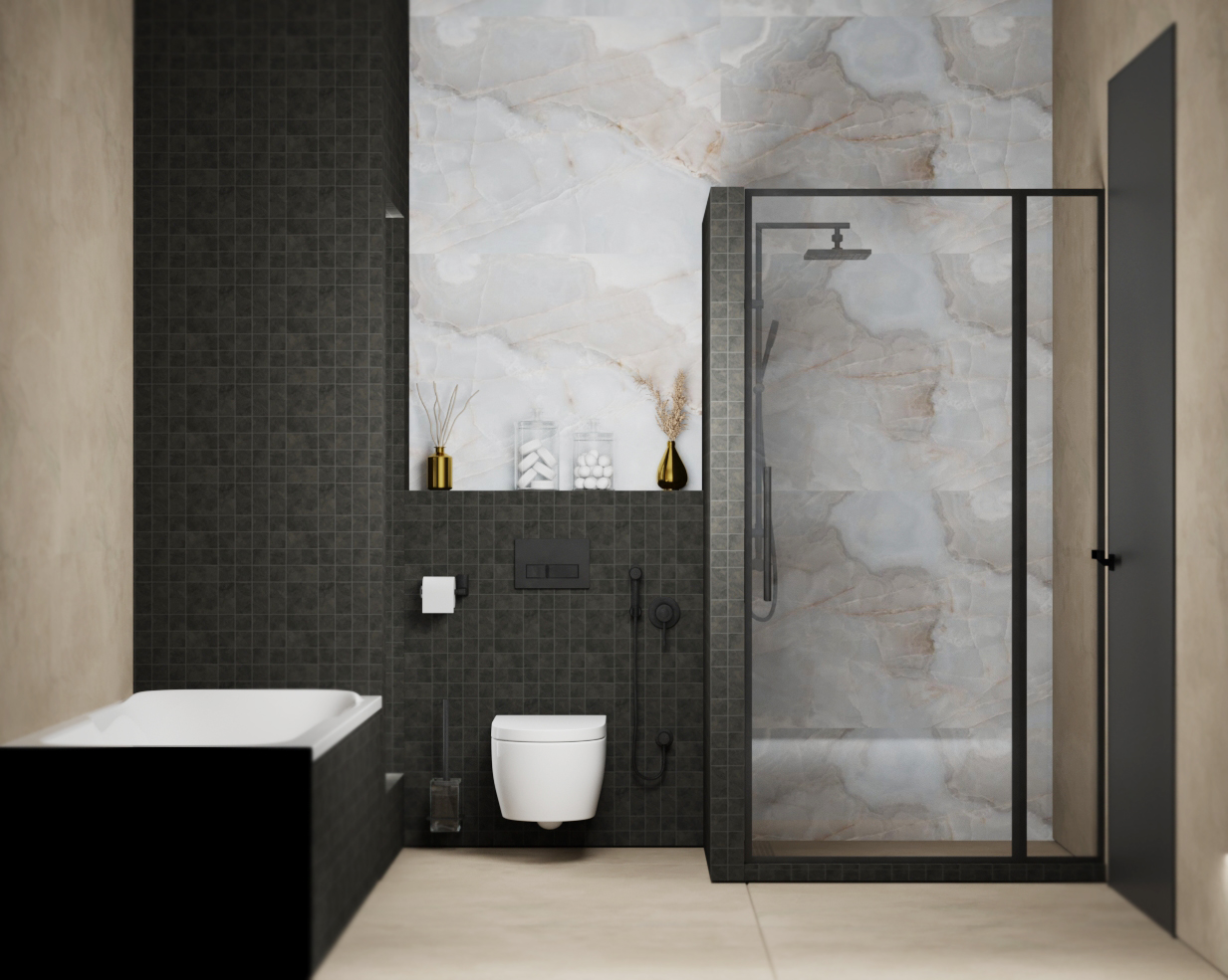 ЖК Берег Столицы 481м² таунхаус设计丨бюро ARXY-31