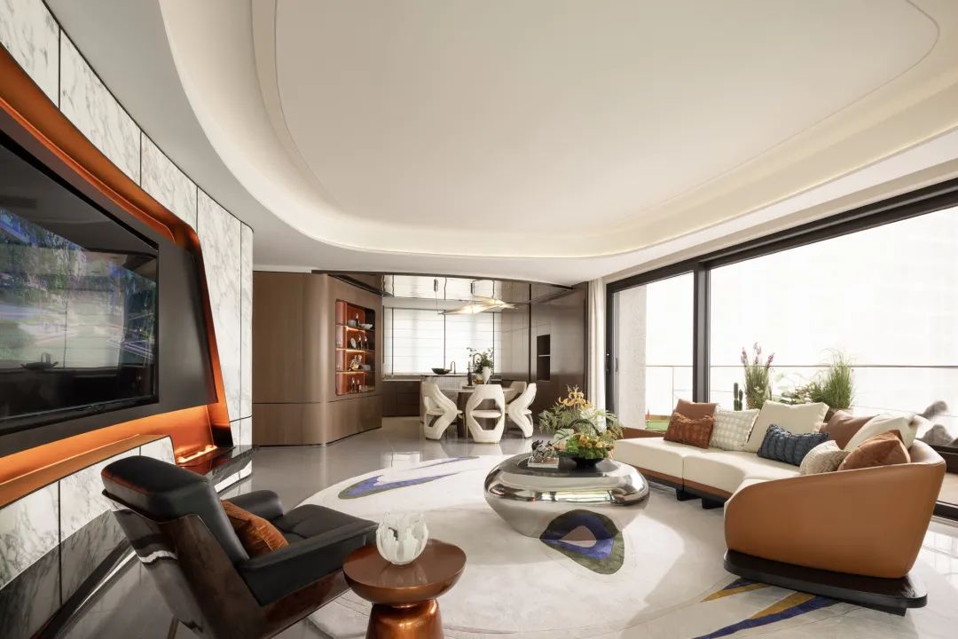 上荷设计新作|河北大榕树·海棠云颂样板间-21