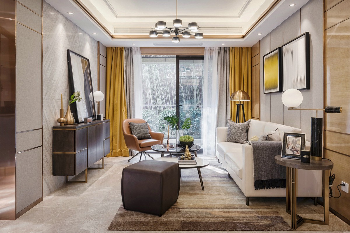 重庆88㎡现代风样板房  于计设计-4