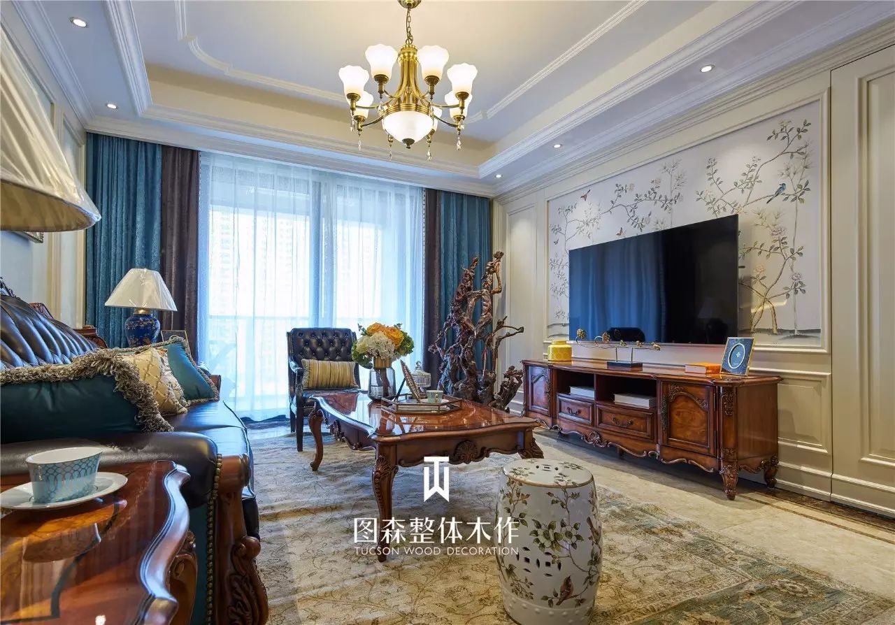 图森整体木作案例赏析---“沐”·鸟语花香-17