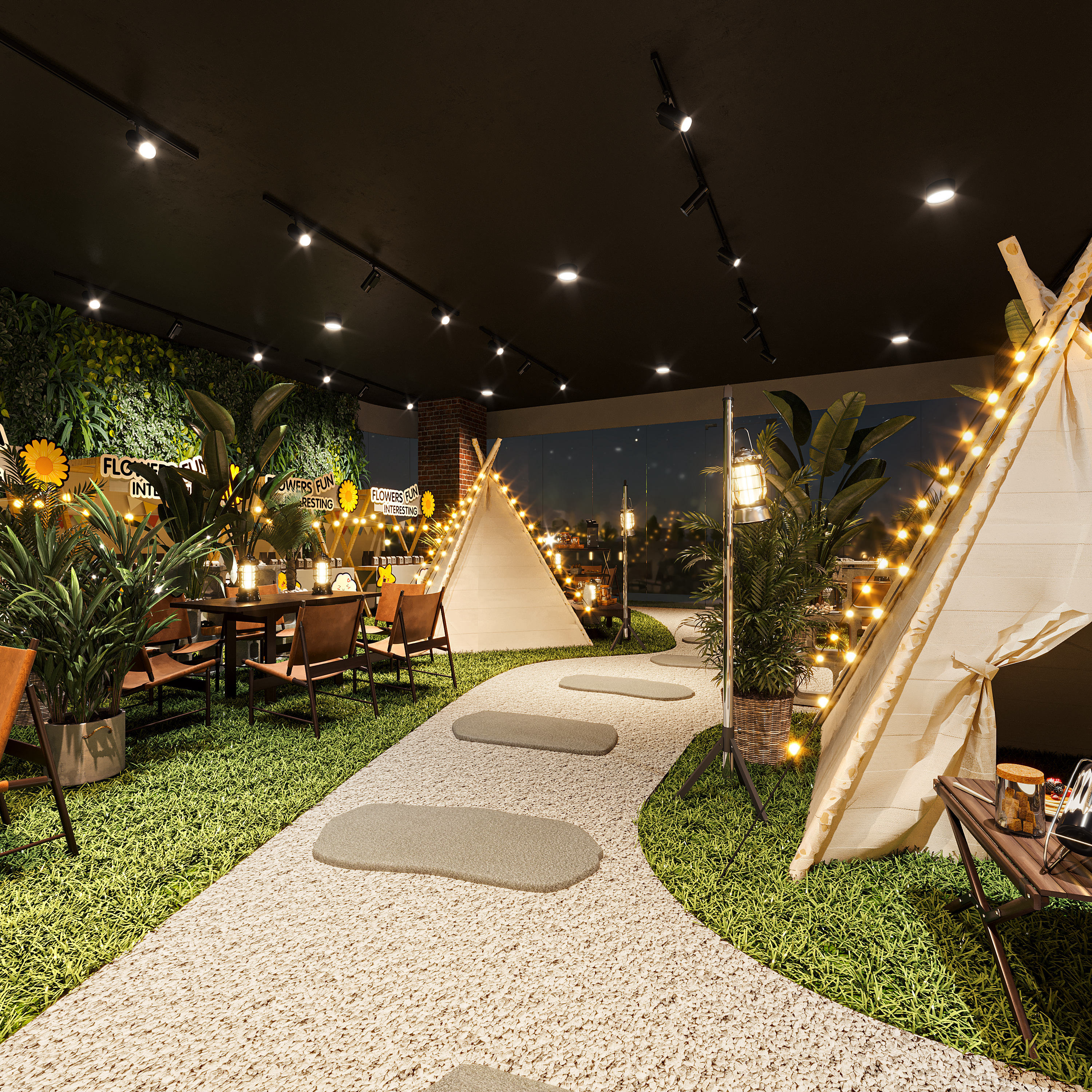 露营风格咖啡馆-2