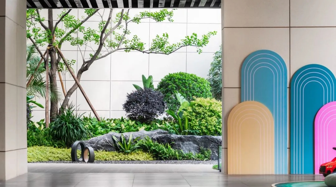 佛山金地龙湾壹号示范区景观丨中国佛山丨五贝景观设计-14