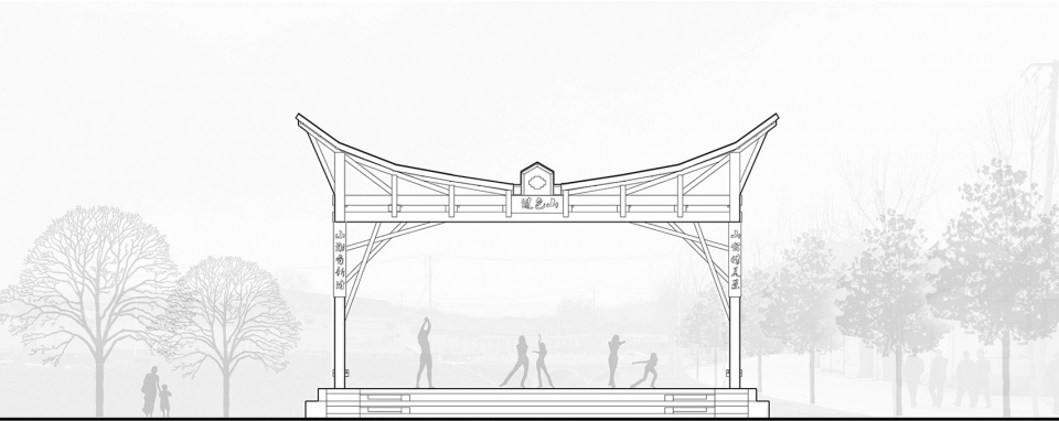 山头村凤凰山山门与舞台设计，淄博 / 房木生景观+中国乡建院城乡共生总工工作室-84