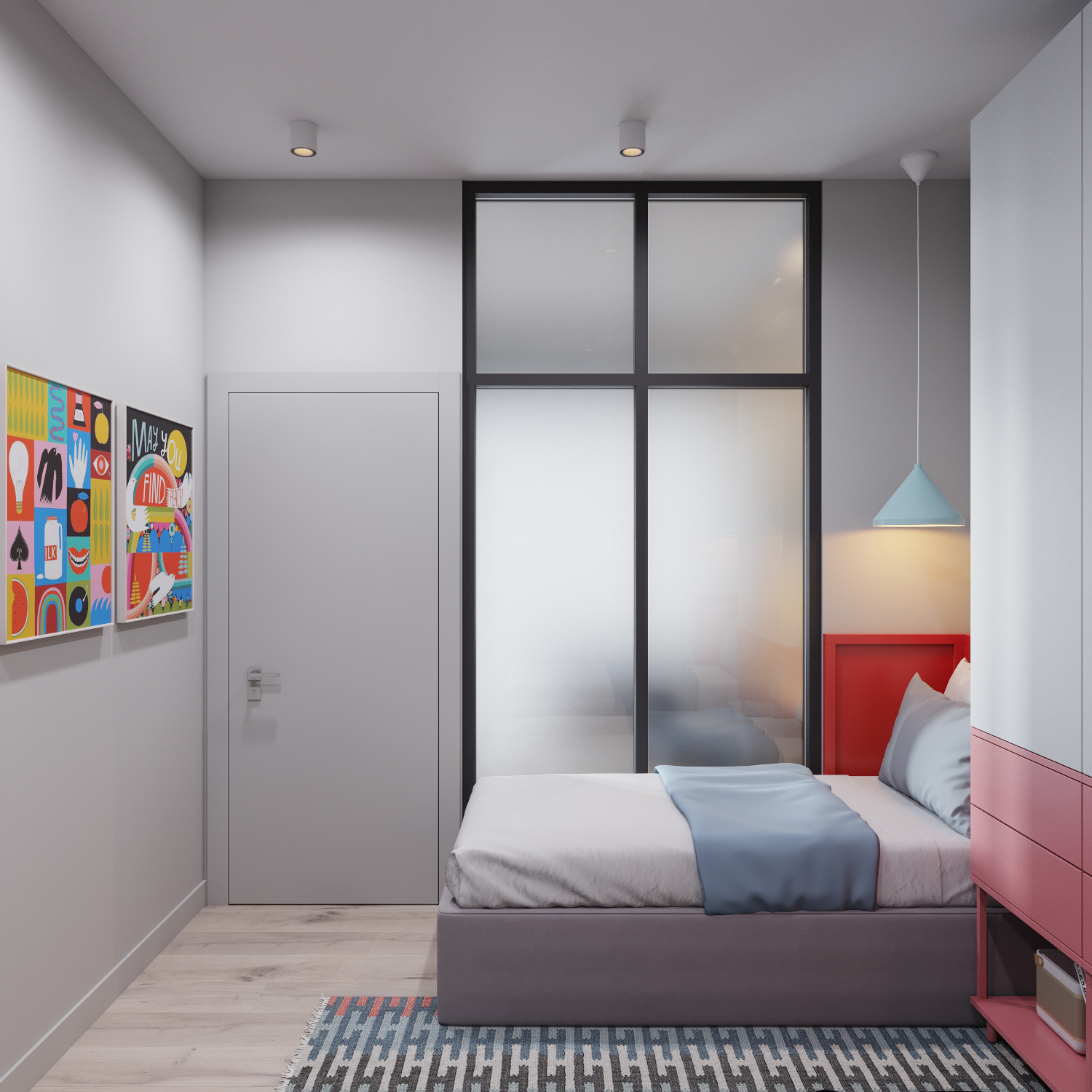 Cell· 现代快节奏生活小公寓设计丨JULIA SIDOROVA-22