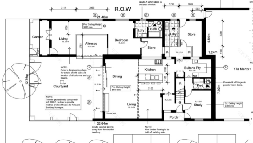 70 年代办公楼改造花园住宅丨澳大利亚丨Furnished 室内设计师 Kirsty Ristevski-41