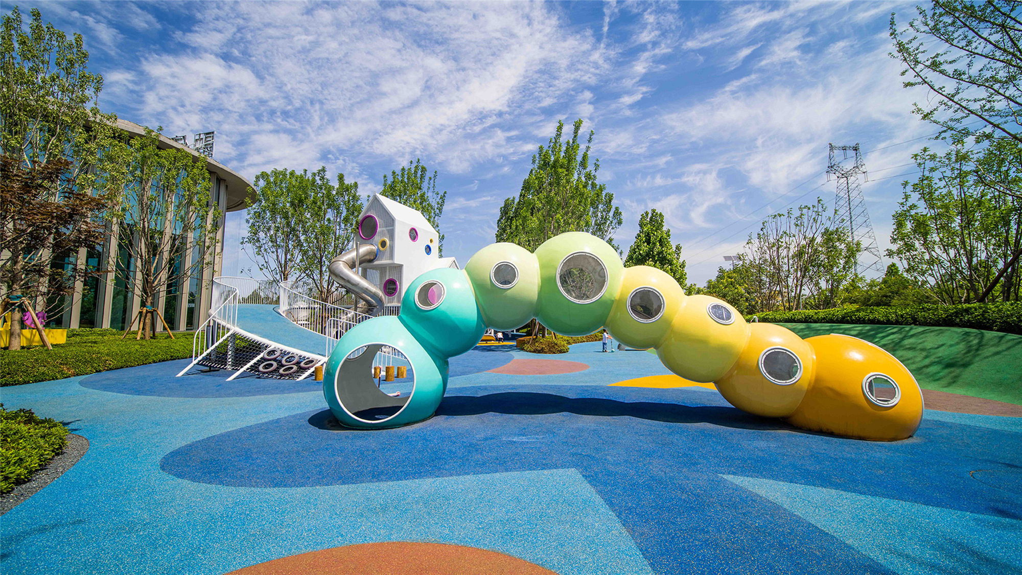 郑州融侨中原城儿童游乐场地丨中国郑州丨乐丘游乐-20