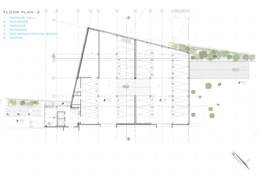 新波建筑 · 伊朗 Tehran 停车场及会议厅扩建项目-31