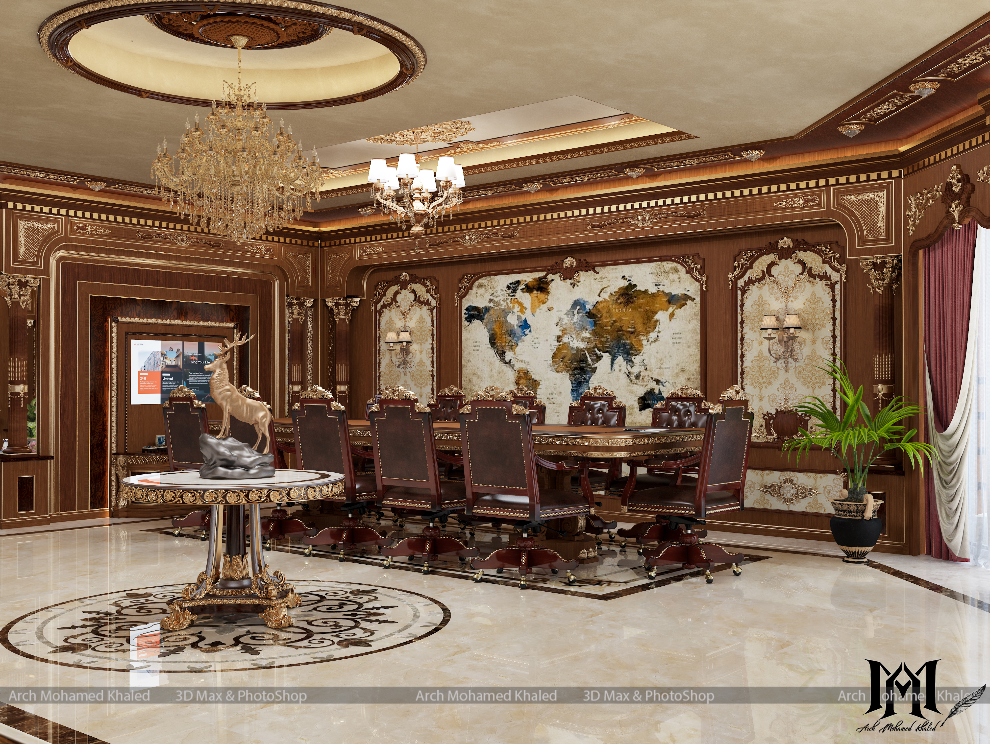 卡塔尔经典办公室-14