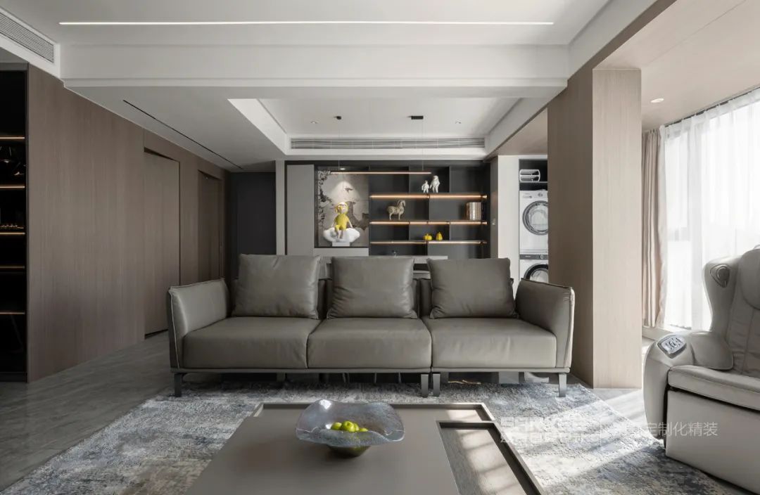 现代极简风精装房改造 · 时代城 130㎡优雅舒适家居设计丨无锡夏奇国际设计-30
