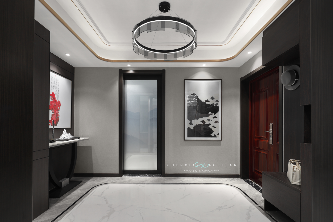 东城江南 230 平新中式样板间 | 辰夏作品,现代与传统的美学融合-27