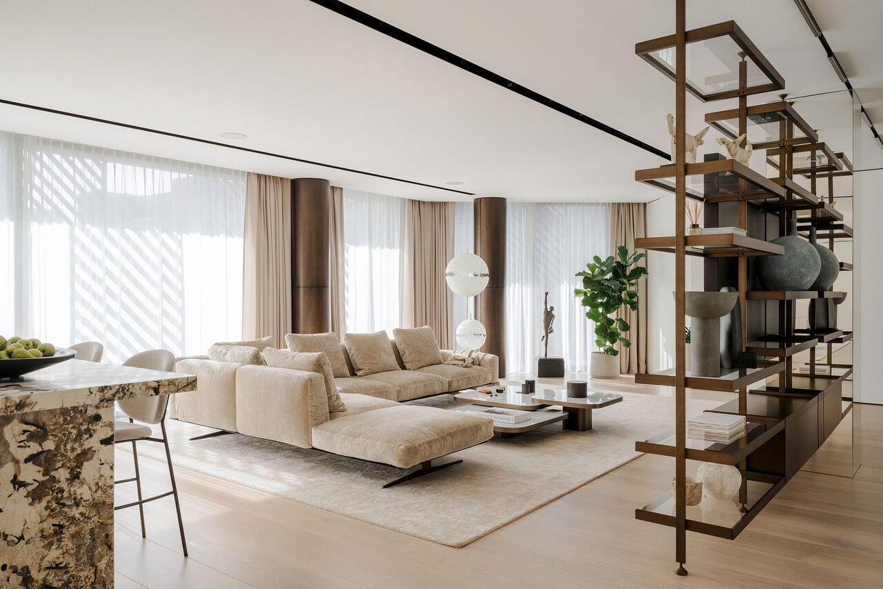 Powiślu的140平米公寓设计丨波兰华沙丨KANDO ARCHITECTS-7