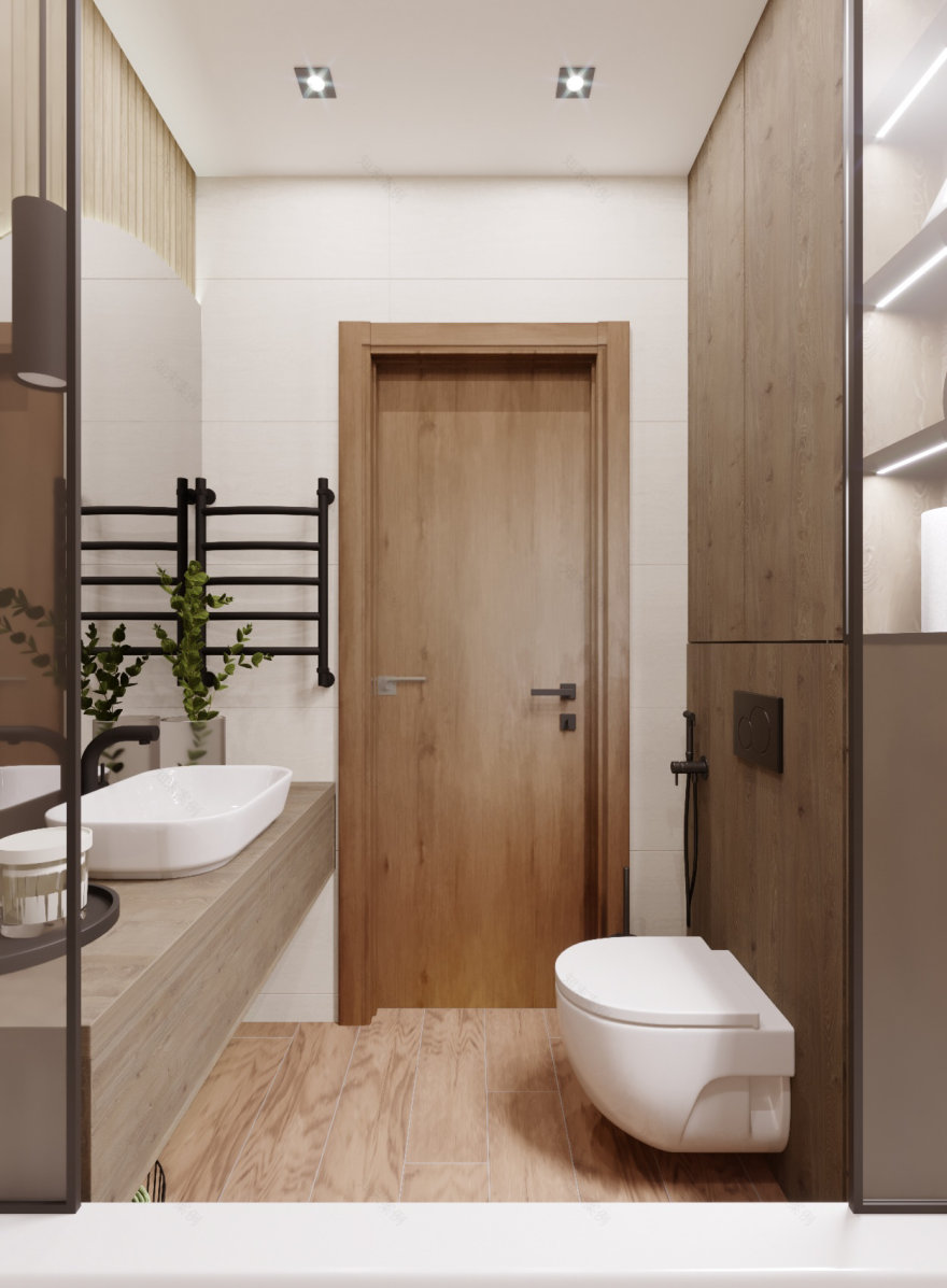 Novosibirsk 公寓室内设计丨俄罗斯新西伯利亚丨Alena Rubtsova-27