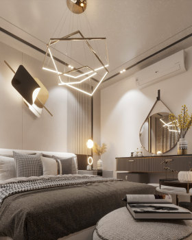 Modern Apartment Bedroom 2