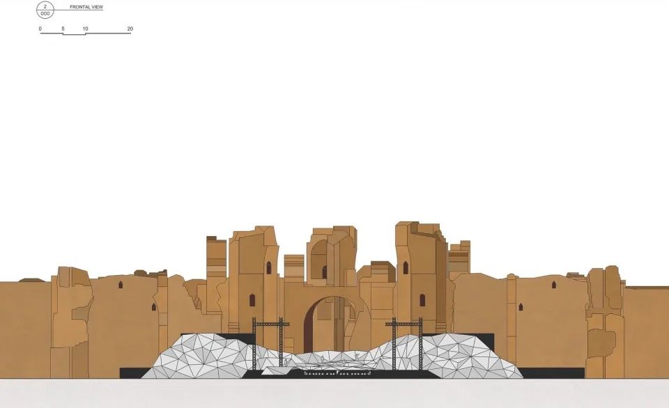 Fuksas新作｜卡拉卡拉浴场舞台设计-58