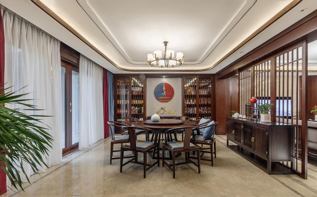 雅致东方,现代与传统共融的别墅设计-14