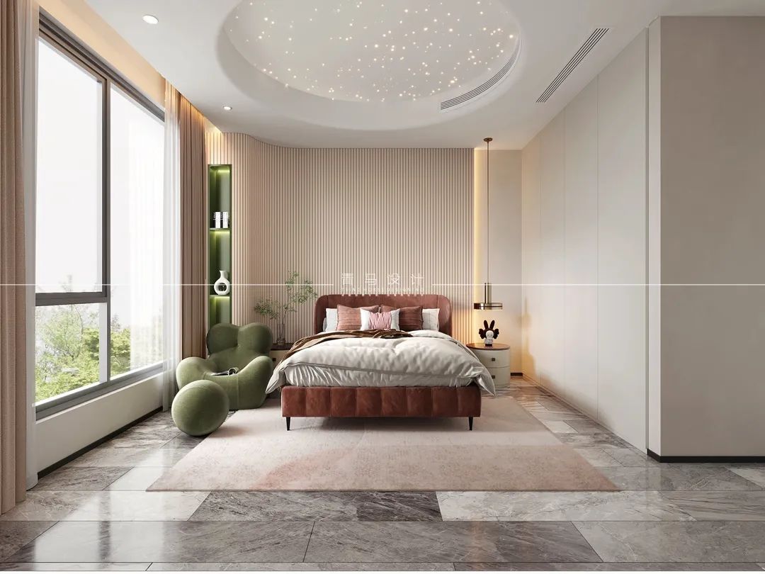 《雁鸣墅语》现代轻奢联排别墅丨青马别墅设计-39