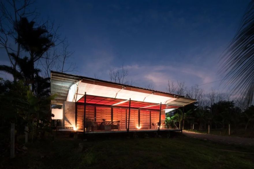 乡间农场 90 平米临建钢构住宅-38