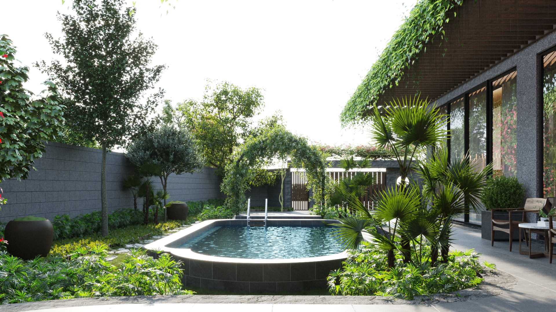 黄氏别墅（注：Hoang常见为越南姓氏黄） 丨DA Visual-4