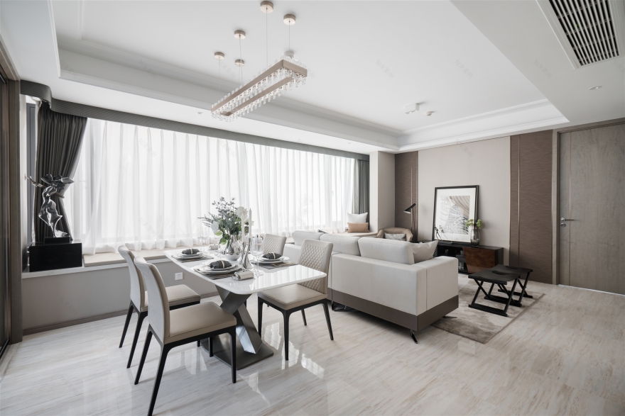 杭州富阳大家云上金铭府样板房-4