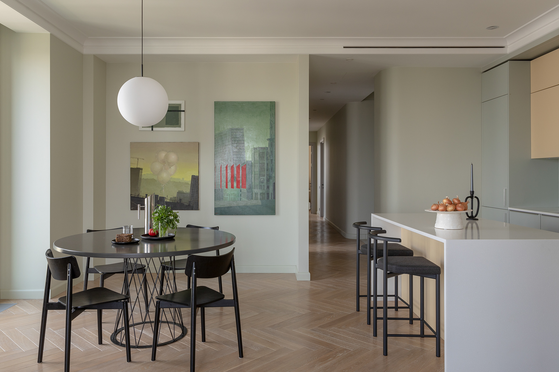 阿纳斯塔西娅·绍特金娜设计的公寓 丨Anastasia Sautkina-10