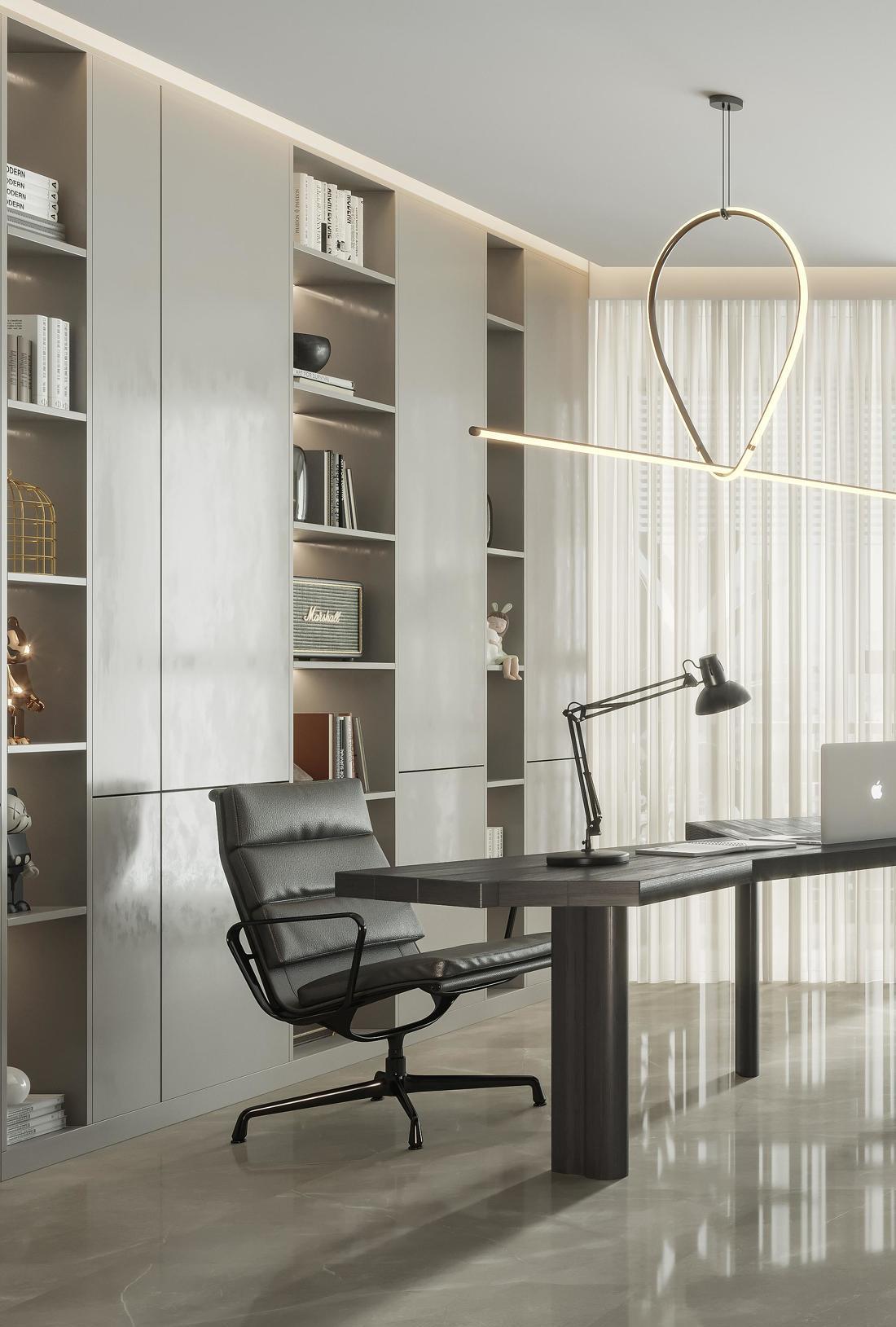 现代轻奢风客厅设计-6