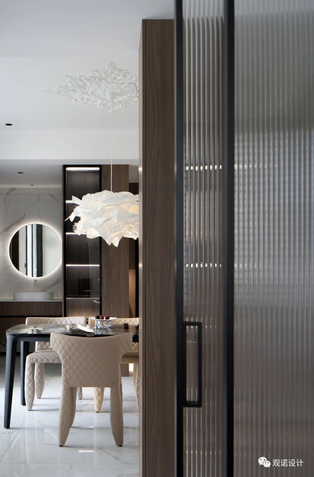 台州文鼎苑 · 法式现代治愈系家居设计丨中国台州丨观诺设计-41