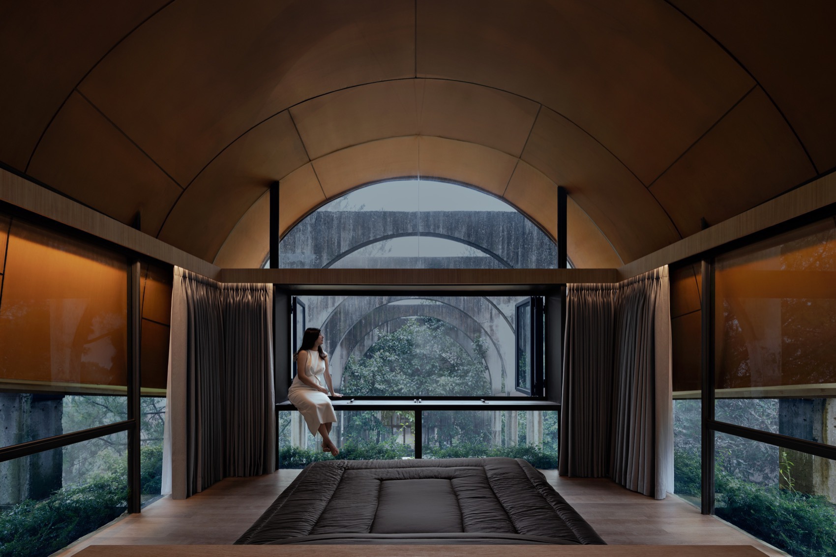 圣殿隧道花园丨印度丨RAD+AR-110