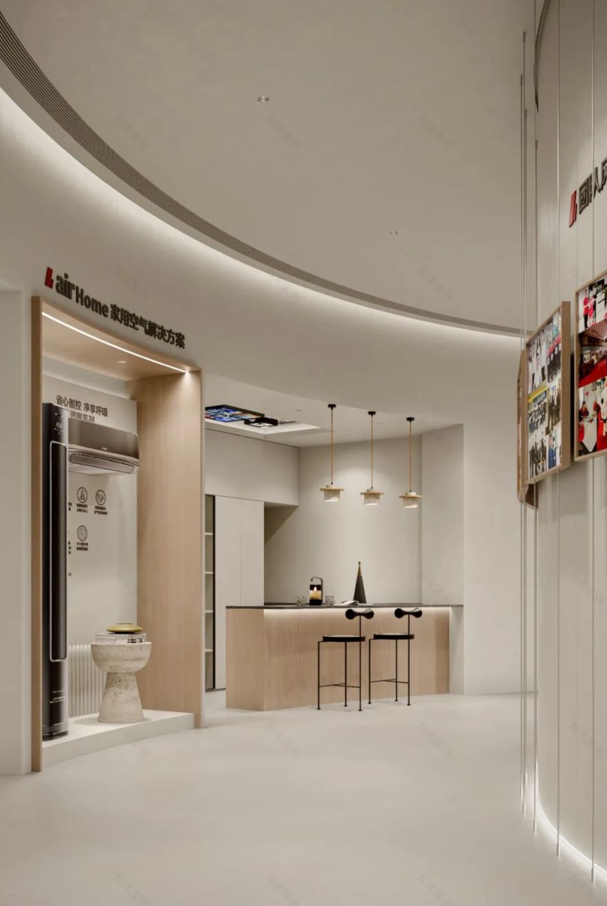 300m²日立中央空调展厅丨中国黄山丨周笙笙全案设计工作室-20