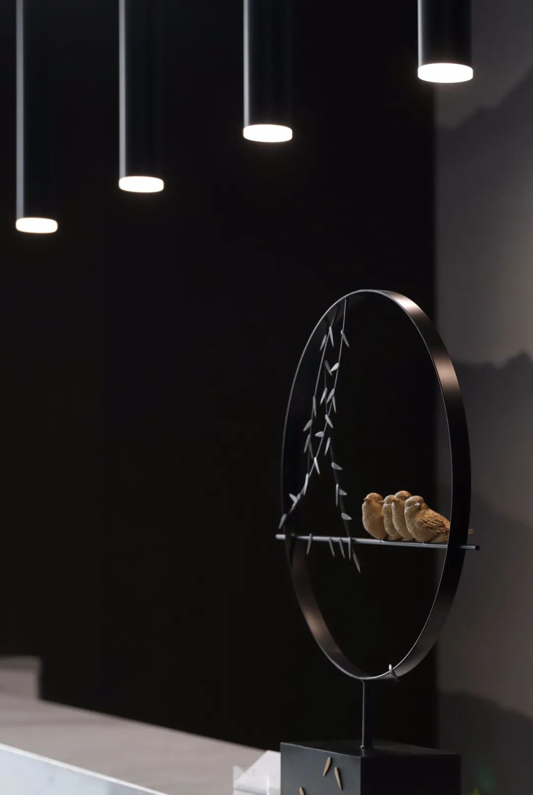 宝德熙园售楼处 | 高级灰++ 爵士白,自然优美意境的呈现-19