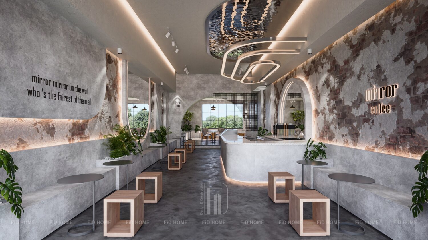 Sketchup咖啡室室内模型丨Viet Duc Kieu-6