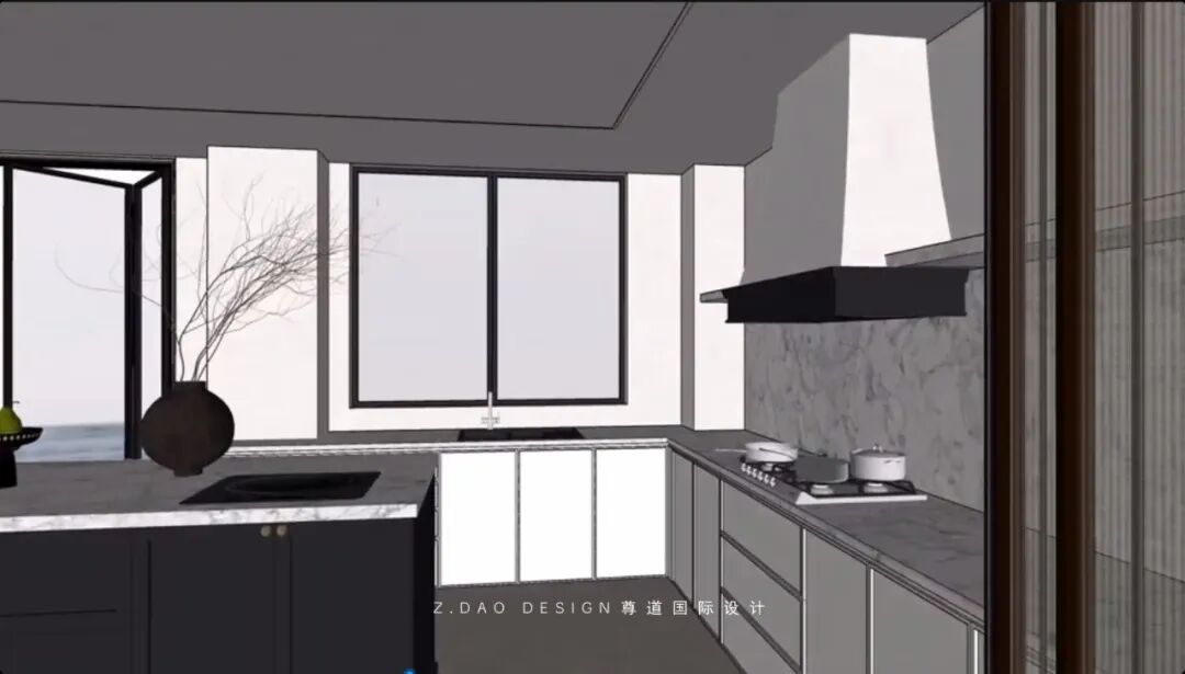 尊道新作|合肥『文一·塘溪津门』1000㎡折衷主义别墅，专治豪宅审美疲劳。-144