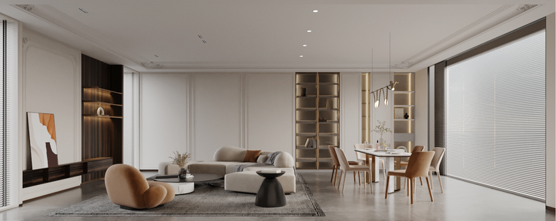 FUROM 高端定制木作总部展厅设计丨H 空间全案设计公司-30