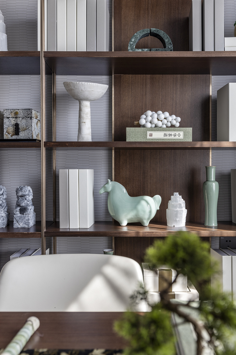 南通港闸区资生路地块项目138户型——传统与现代共生的中式家居空间-32