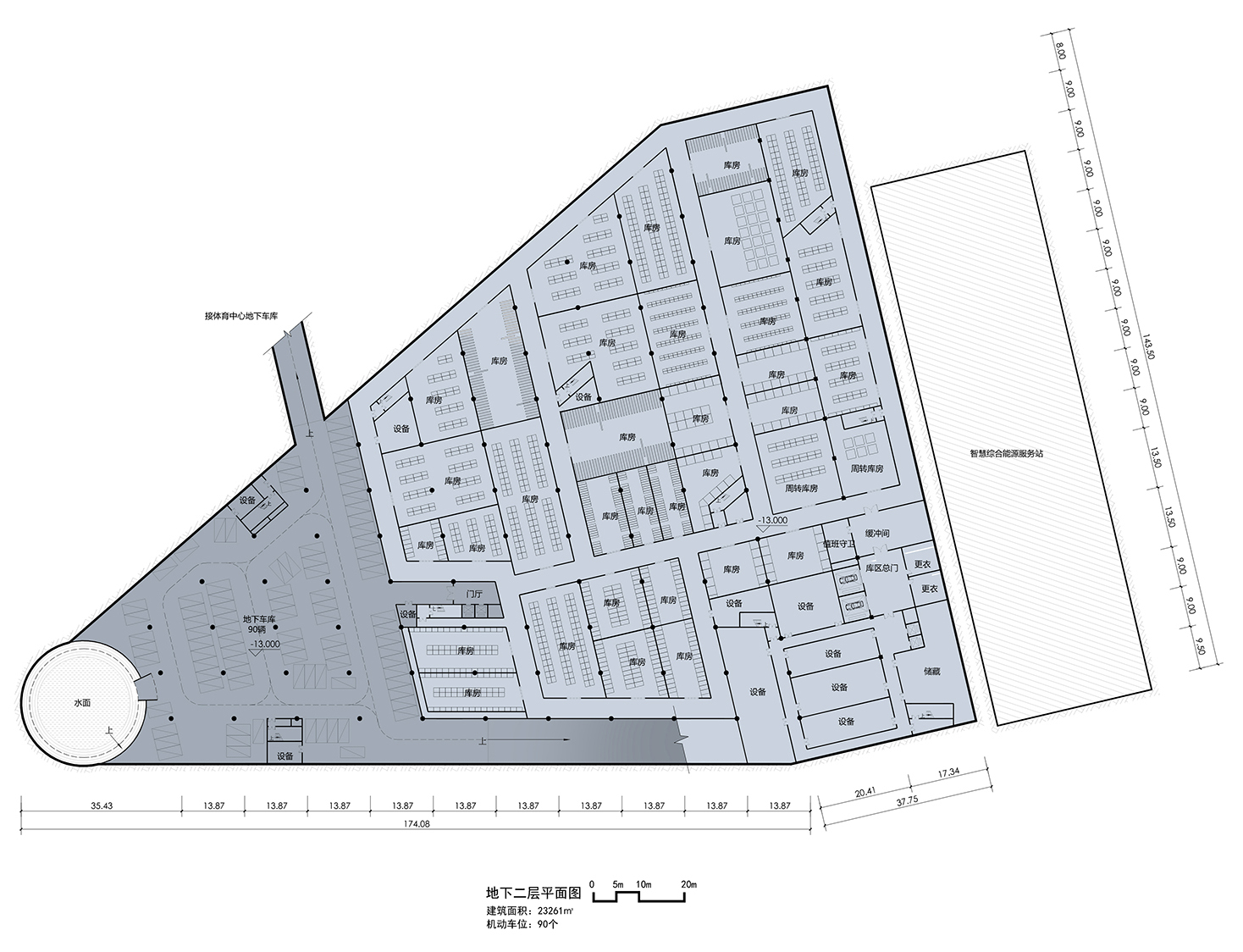 汤桦建筑设计一等奖方案：三亚崖州湾科技城文体中心（深海博物馆及体育中心）-57