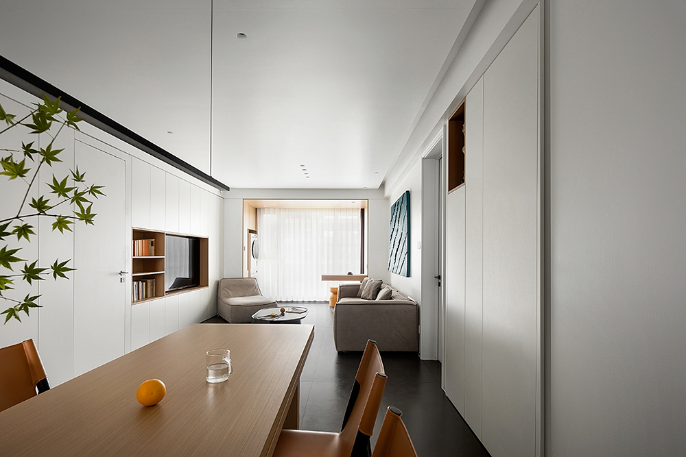 东莞海德·琥珀台 90㎡简约明亮私宅设计丨中国东莞丨六品设计-39