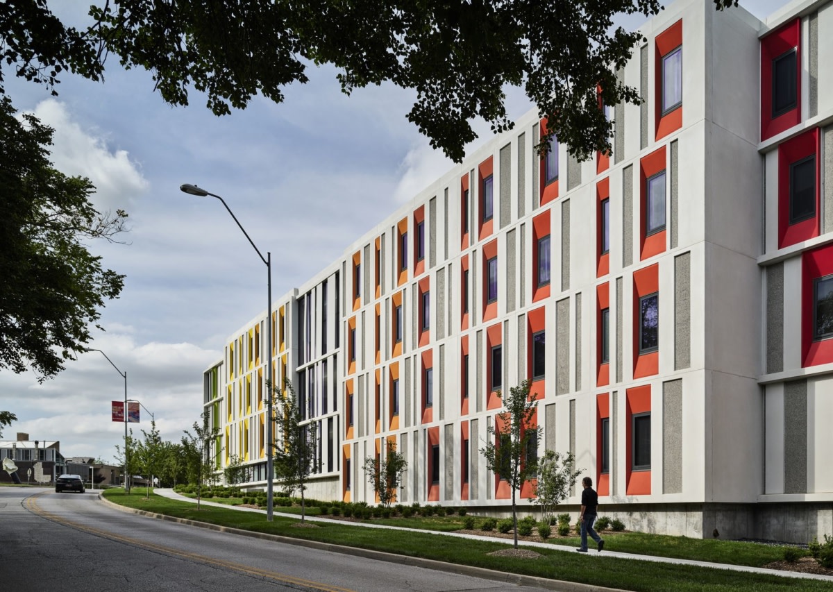 Kansas City Art Institute 丨 Barbara A. Marshall Residence Hall 丨 Helix Architecture + Design-14