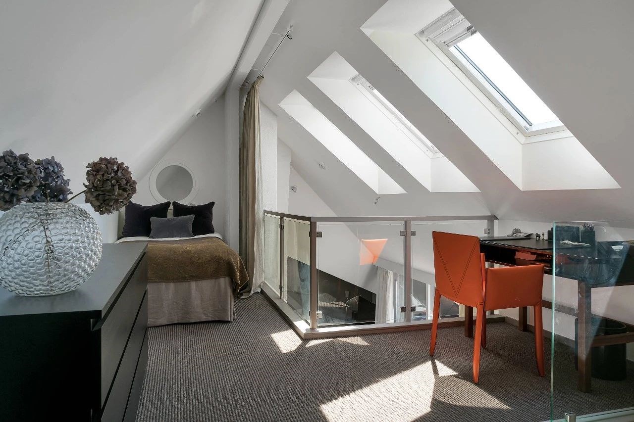 斯德哥尔摩阁楼变身现代温馨居-35