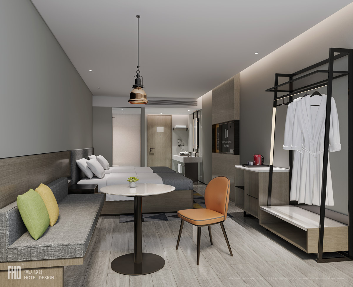 东莞万达美华酒店设计 | FHD酒店设计公司作品-10