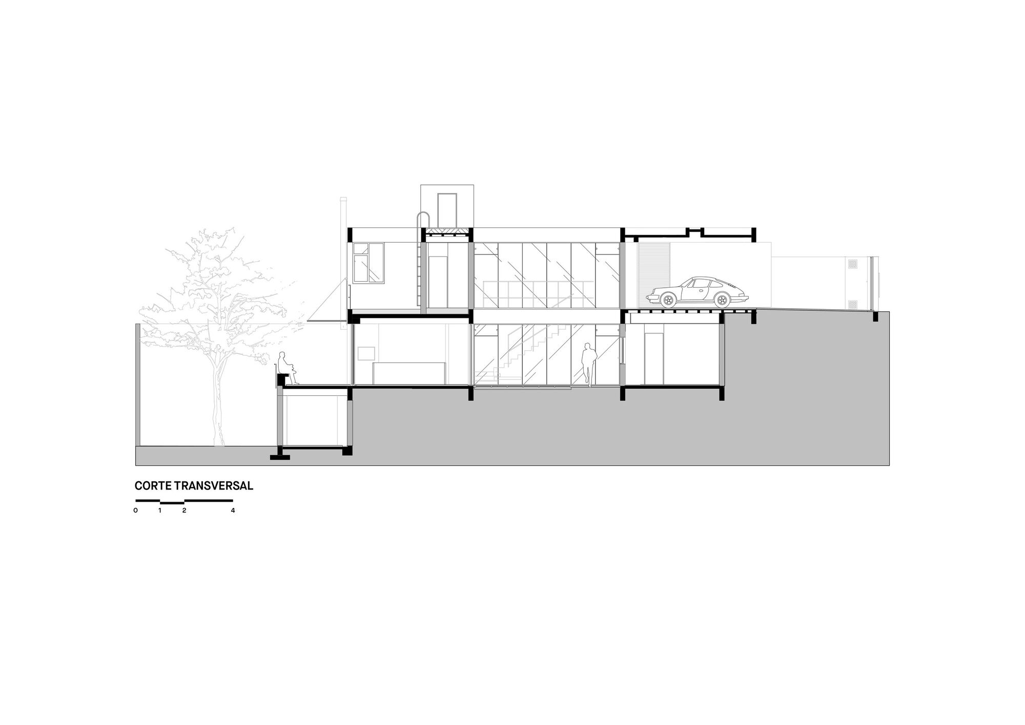 若House João & Maria是特定的名称或表述，可译为若昂和玛丽亚之家丨巴西丨Nommo Arquitetos-26