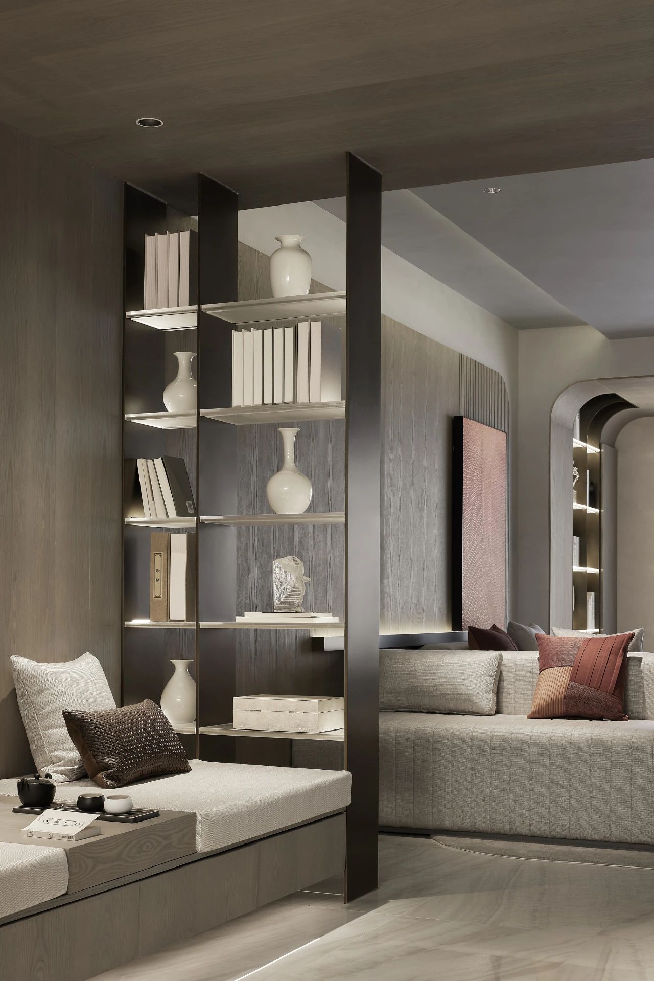 枫华金明府 156㎡极简宋风样板间丨中国开封丨上海筑详建筑装饰设计有限公司-31