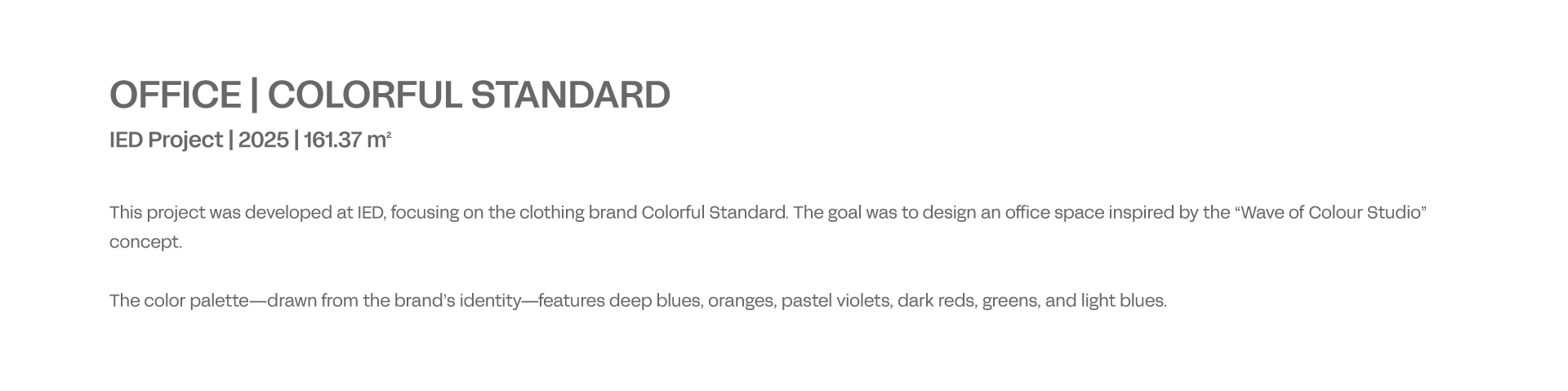 OFFICE | COLORFUL STANDARD-1