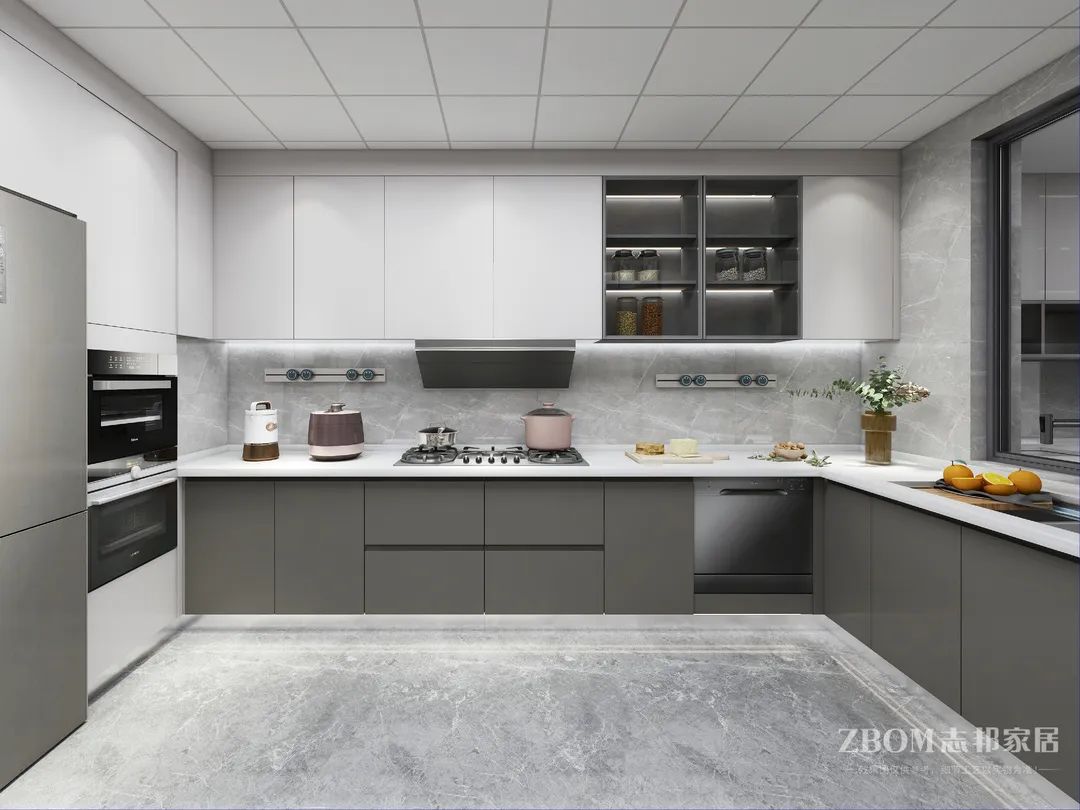 现代风大平层-52