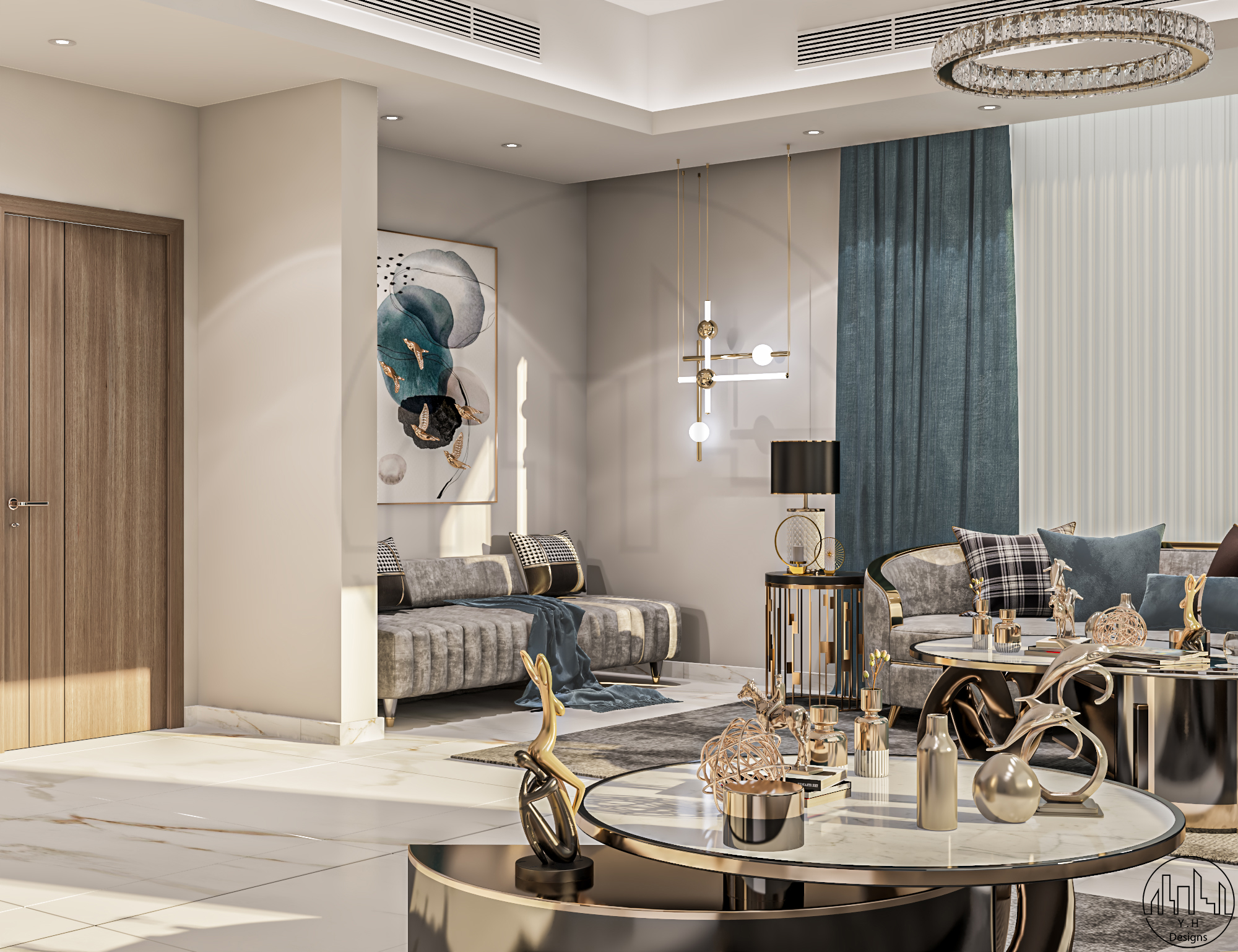 Full apartment interior design-1