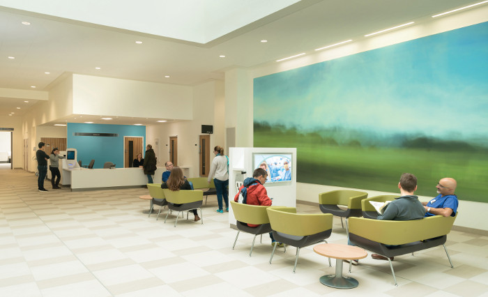 HOK设计的皇家帕普沃思医院丨英国剑桥-20