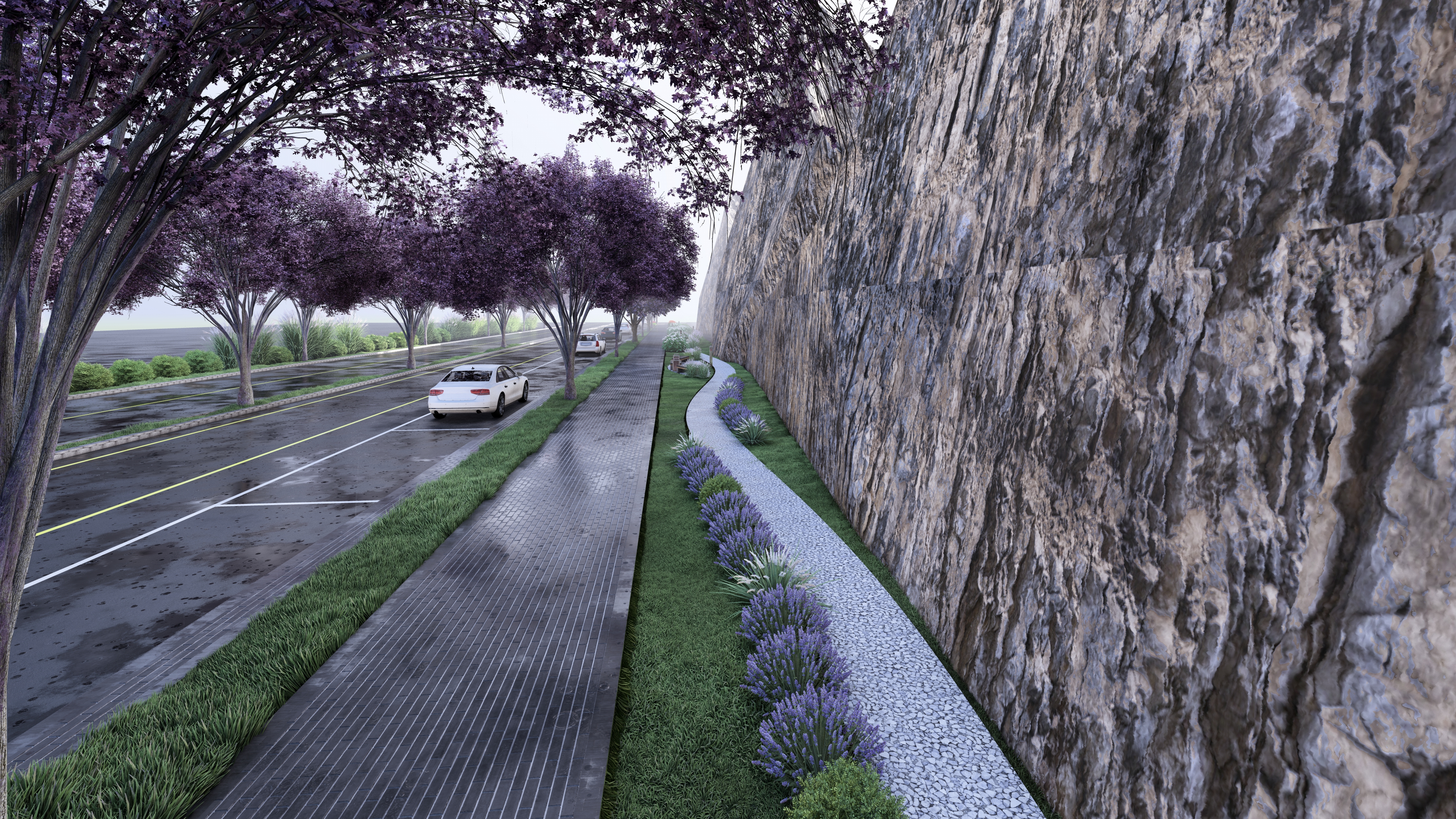 Public realm proposals - Abha main roads-1